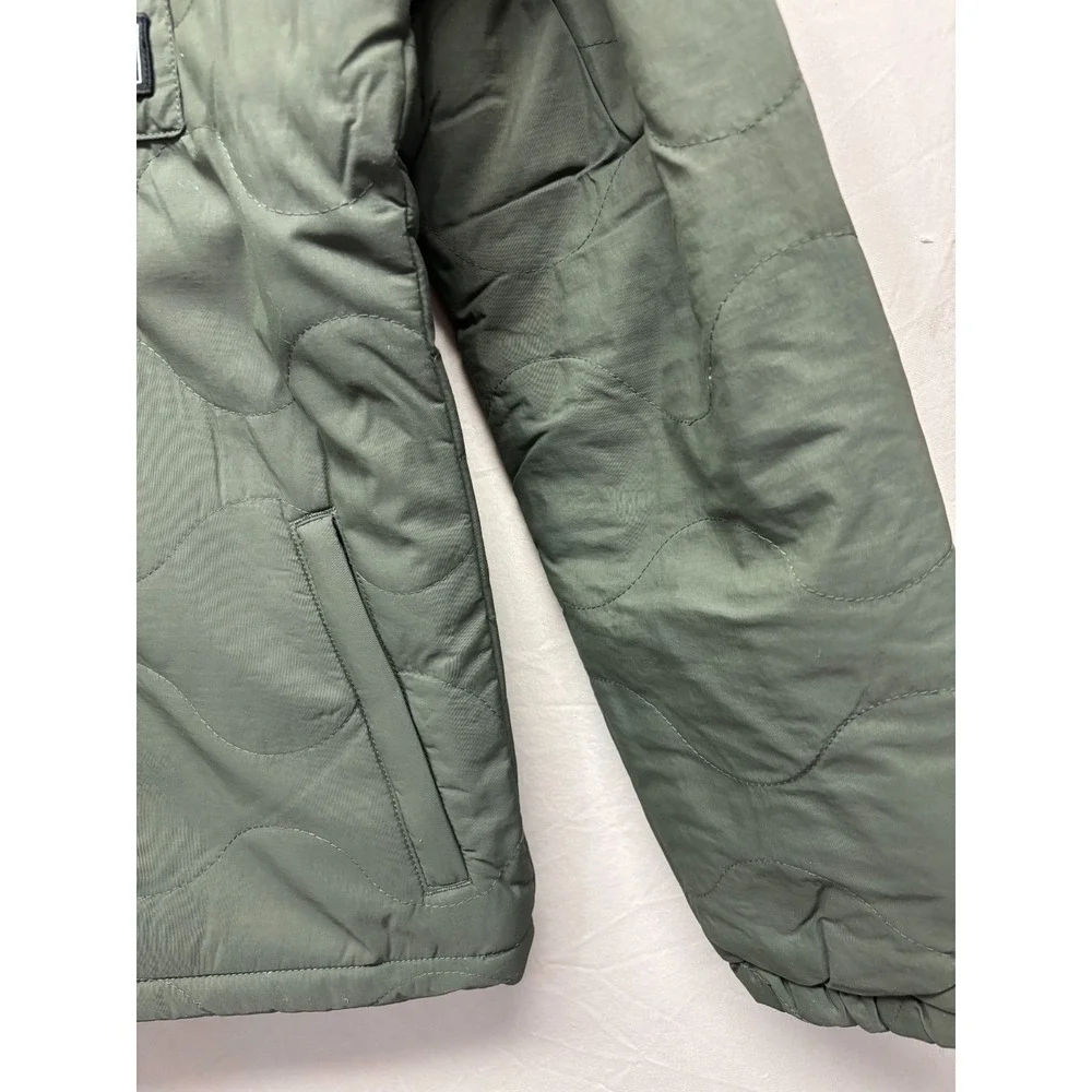 Oakley Quilted Sherpa Jacket Mens New Dark Brush Regular Fit Long Sleeve 2XL NWT